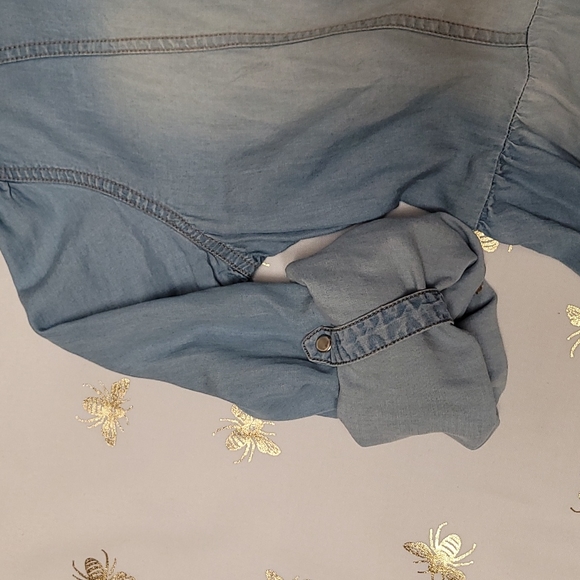 GIRLS JUSTICE JEAN DRESS - Picture 3 of 4